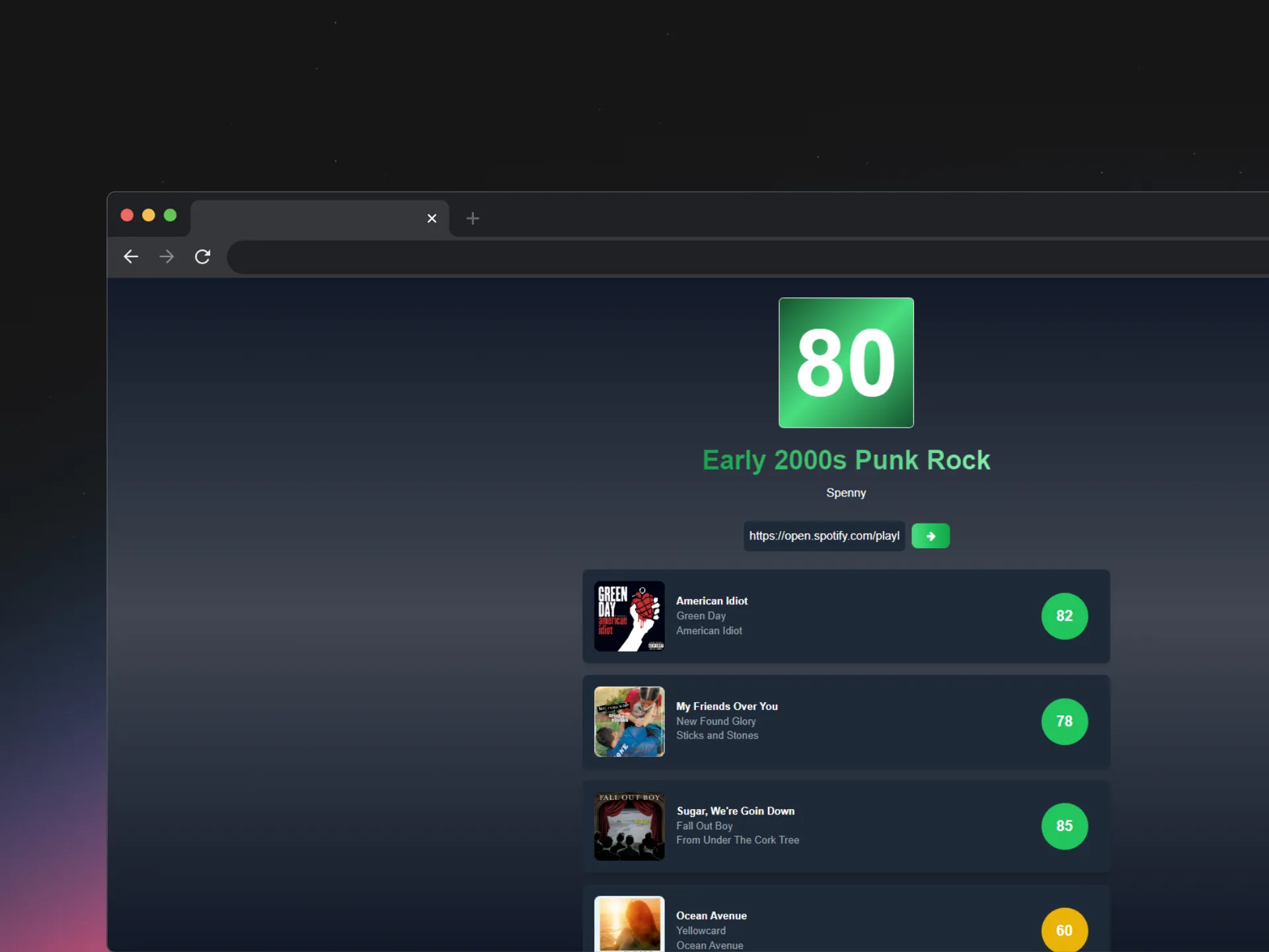 Captura del proyecto EnerGYM